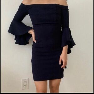 Mini dress blue from Macy